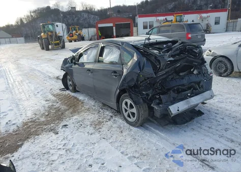 2015 Toyota Prius Four из США, поврежденный, VIN JTDKN3DUXF0408460